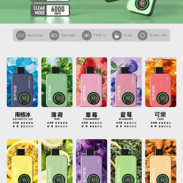 【2026 全球首發】SP2S APOLLO 12000口 革命性「無煙模式」一體式電子煙深度解析：室內、高鐵、商務出行的終極方案