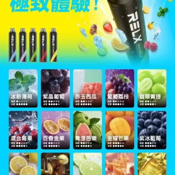 RELX悅刻拋棄式12000口台灣現貨正品保證